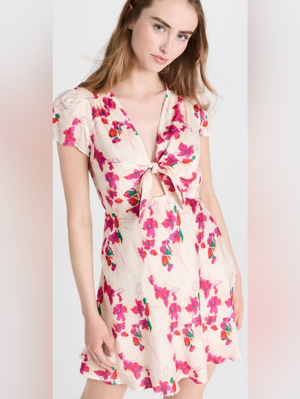 ba&sh Elita Floral Mini Dress